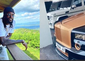 El video de Adebayor con su lujosa gama de autos que causó polémica