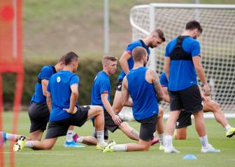Vuelta a filas en el Athletic sin ningún lesionado