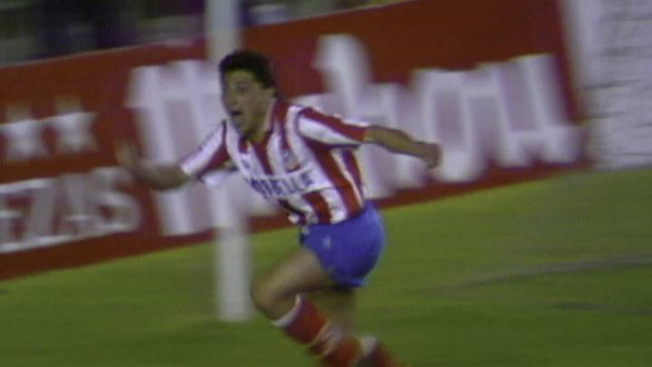 Alfredo Santaelena recuerda su gol que le dio la Copa del 91 al Atlético de Madrid