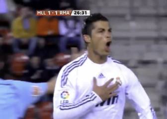 Diez años del primer hat-trick de Cristiano en el Madrid