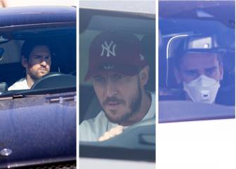 Barcelona and Real Madrid players return for testing