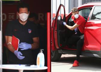 Los equipos de LaLiga comienzan a realizarse los test del Covid-19