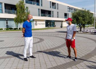 Hazard close to making his return to Zidane's squad