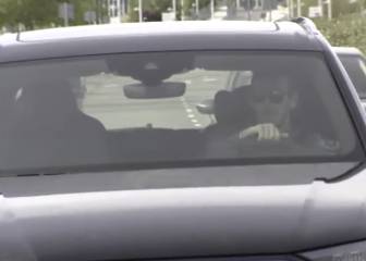 Los jugadores del Madrid llegan a Valdebebas para someterse a pruebas