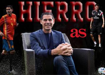 Hierro, en directo con AS: Madrid, Selección, su hermano, Atleti...