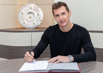 Oficial: Klose será el segundo de Hansi Flick en el Bayern