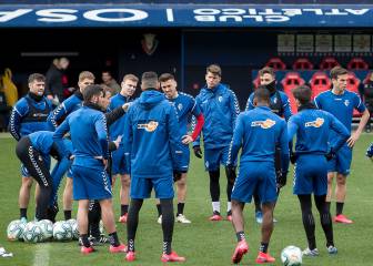 Osasuna vuelve a los entrenamientos este viernes