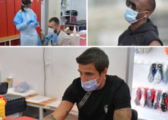 La plantilla y el cuerpo técnico del Rayo pasan los test iniciales