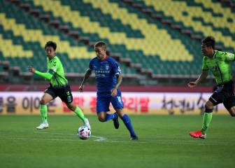 Así fue el primer partido de liga de la temporada en Corea