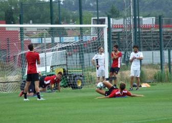 El Mirandés vuelve mañana a los entrenamientos en Anduva