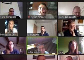 Bartomeu felicita virtualmente a las campeonas de liga