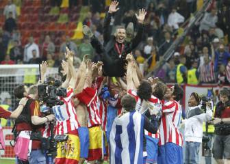 Simeone, ocho años de títulos