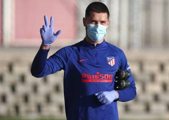 El Atlético volvió a entrenarse: madrugón y en tres tandas