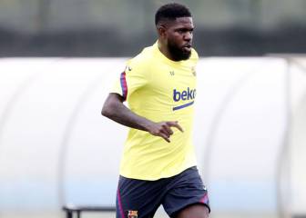 Umtiti, KO: se lesiona el sóleo de la pierna derecha