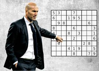 Zidane retoma el 'sudoku'