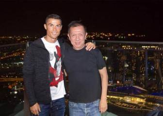 Cristiano Ronaldo felicita a Peter Lim por su generosa donación