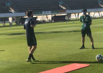 El Albacete vuelve a entrenar casi dos meses después