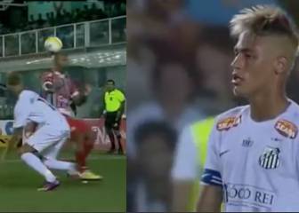 La impactante reacción de la afición del Santos cuando Neymar inventó un sombrero sin parangón en el fútbol