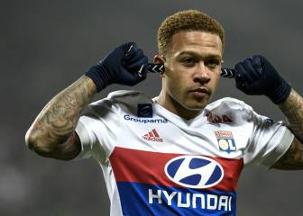 Memphis Depay podría salir del Lyon en verano