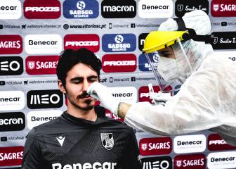 El Famalicao anuncia cinco positivos, tres de ellos de futbolistas, y uno el Benfica