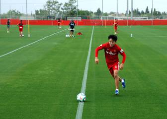 Los jugadores del Mallorca charlaron con la cantera por videollamada
