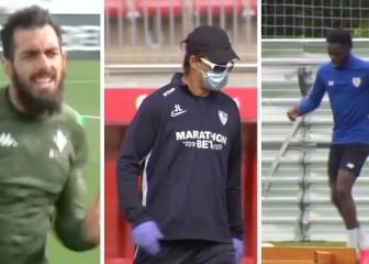 Betis, Sevilla y Athletic regresaron a los entrenamientos