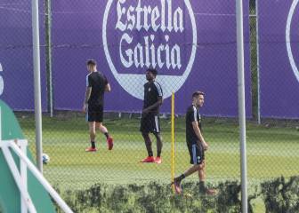 Así fue el primer día de trabajo del Real Valladolid en fotos