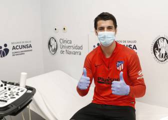 Los jugadores del Atleti pasan los reconocimientos médicos