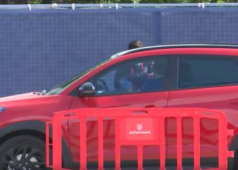 El riguroso protocolo del Atleti en la vuelta al trabajo