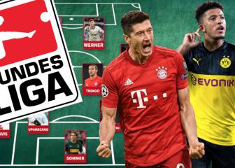 Vuelve el fútbol, vuelve la Bundesliga: el mejor XI de la liga con sorpresas, hasta el parón...