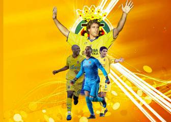 Once leyendas del Villarreal por dorsales