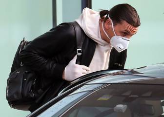 Ibrahimovic entrenará solo durante dos semanas en Milán