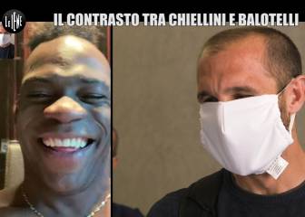 Paz entre Chiellini y Balotelli: 