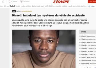 'L'Equipe': acusan a Imbula, ex del Rayo, del robo de un vehículo