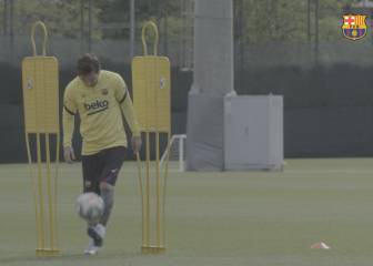 Messi o la felicidad de tocar la pelota: la precisión sigue ahí