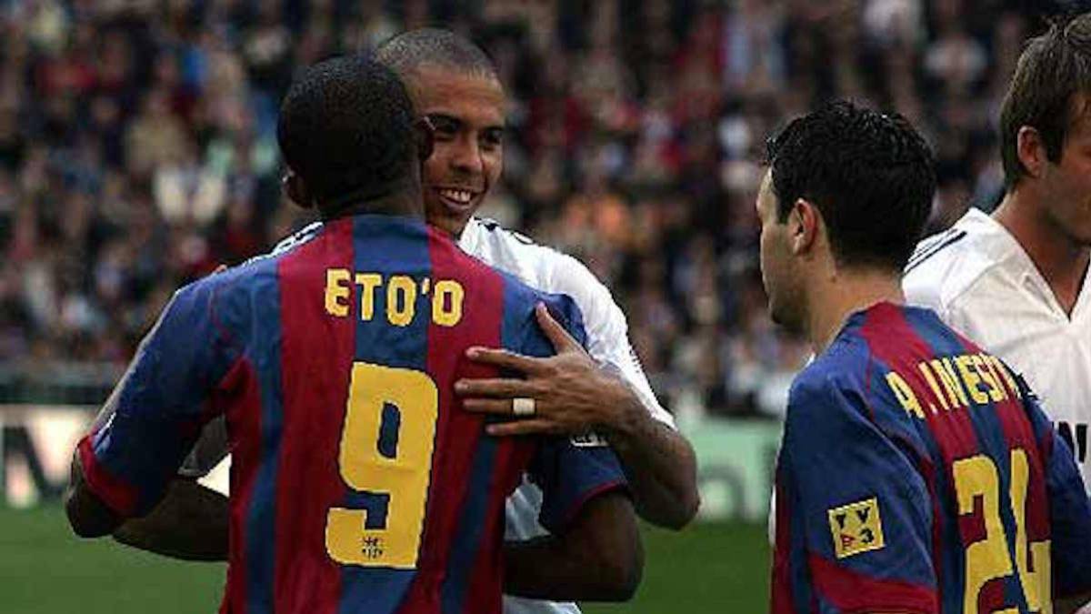 Eto\'o: Only Ronaldo \'O Fenômeno\' was a better striker than me
