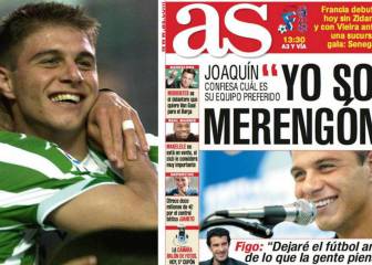 Joaquín contó cómo estuvo muy cerca de acabar en el Madrid: Roncero tuvo algo que ver