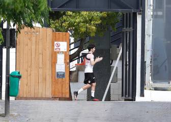 El Valencia instala baños de madera para mantener distancias