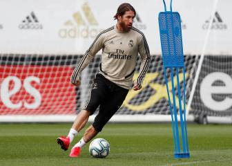 Zidane aumenta los ejercicios con balón en la quinta sesión