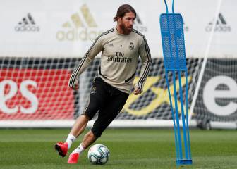 Zidane da protagonismo al balón en el último entrenamiento