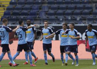 Un gran Monchengladbach le roba el tercer puesto al Leipzig