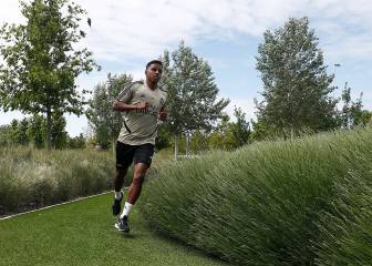 Paliza física de Zidane para acabar la semana del regreso