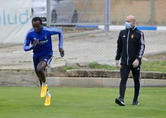 Dwamena vuelve a entrenarse siete meses después