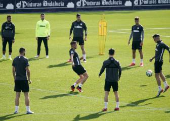 El Málaga iniciará el martes los entrenamientos en grupos