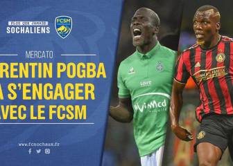 El hermano de Pogba encuentra equipo: firma por el Sochaux