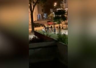 Esta brutal pelea entre hinchas de Sporting y Benfica se salda con heridos de carácter grave