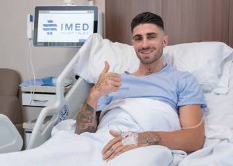 Piccini es intervenido con éxito de su rótula