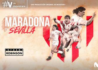 Un emotivo 'Informe Robinson' contará la historia de Maradona en el Sevilla