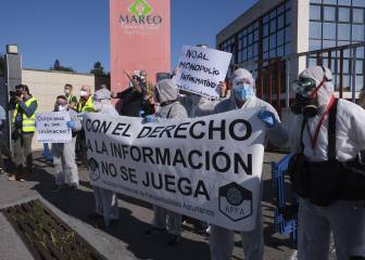 Protesta a las puertas de Mareo contra 