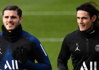 El Inter quiere a Cavani, el PSG pide un descuento para Icardi